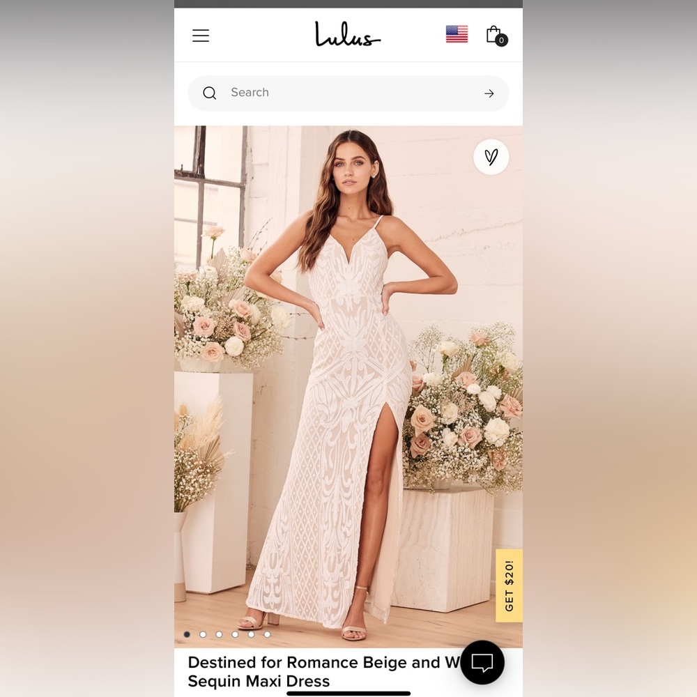 Brand new white bridal dress